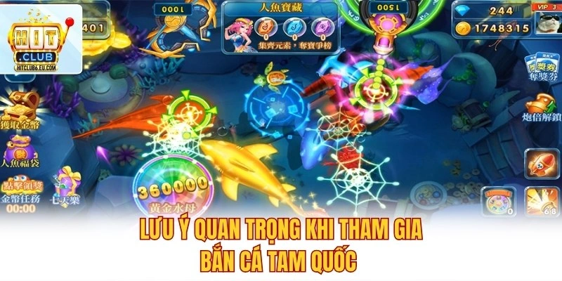 Bắn Cá Tam Quốc Đại Chiến – Hạ Tướng Nhanh Xu Về Liên Tay 4 Lưu ý quan trọng khi tham gia bắn cá Tam Quốc